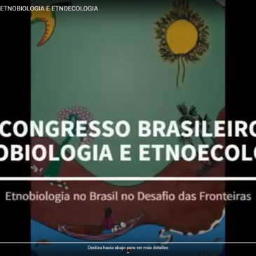 XIII CONGRESSO BRASILEIRO DE ETNOBIOLOGIA E ETNOECOLOGIA